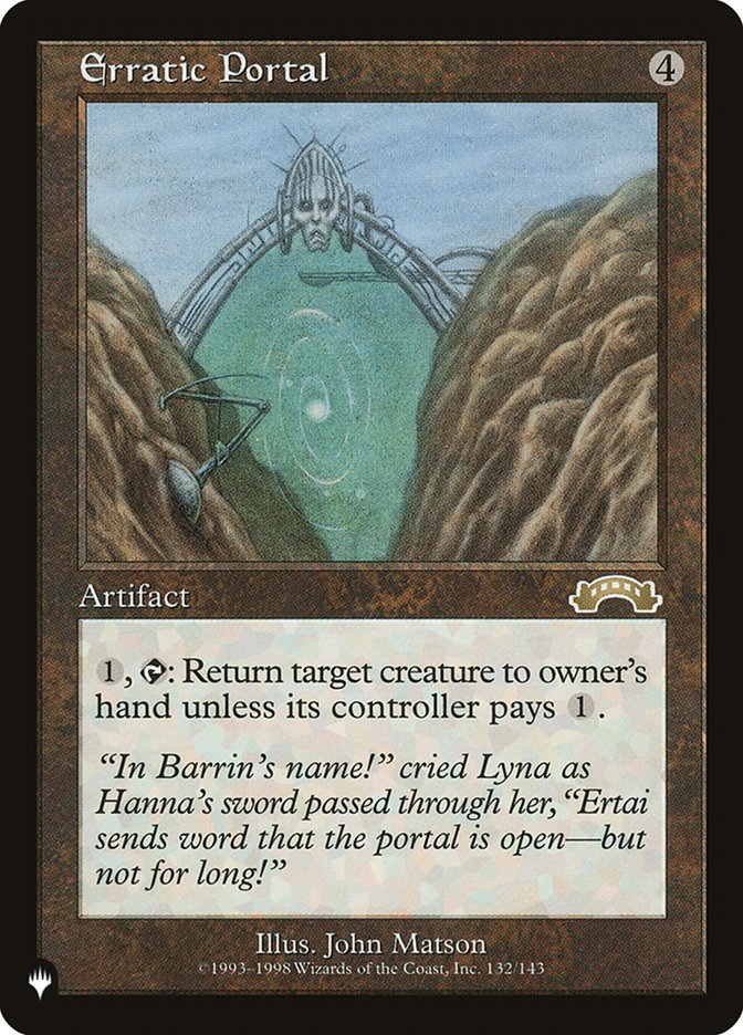 Erratic Portal [The List] | Shuffle n Cut Hobbies & Games