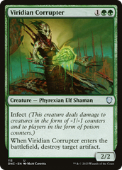 Viridian Corrupter [Phyrexia: All Will Be One Commander] | Shuffle n Cut Hobbies & Games