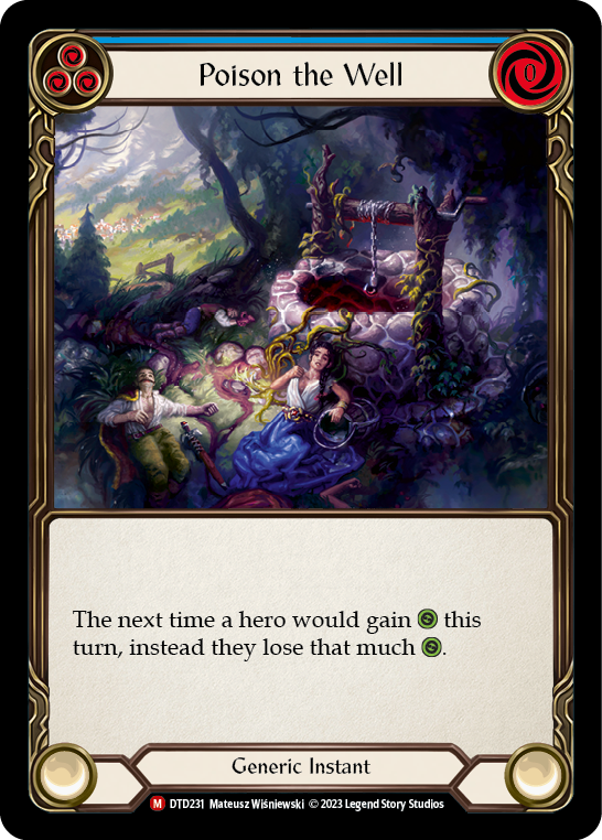 Poison the Well [DTD231] (Dusk Till Dawn)  Rainbow Foil | Shuffle n Cut Hobbies & Games