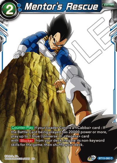 Mentor's Rescue (BT15-060) [Saiyan Showdown] | Shuffle n Cut Hobbies & Games