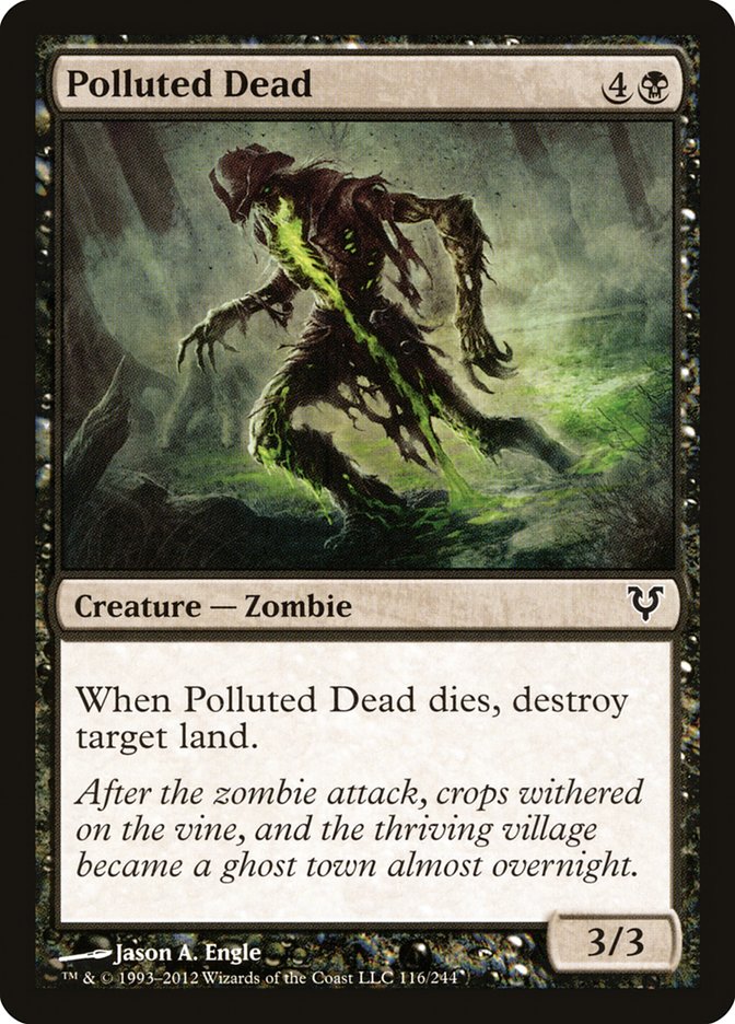 Polluted Dead [Avacyn Restored] | Shuffle n Cut Hobbies & Games