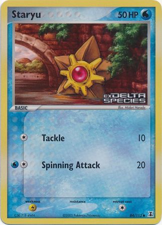 Staryu (84/113) (Stamped) [EX: Delta Species] | Shuffle n Cut Hobbies & Games