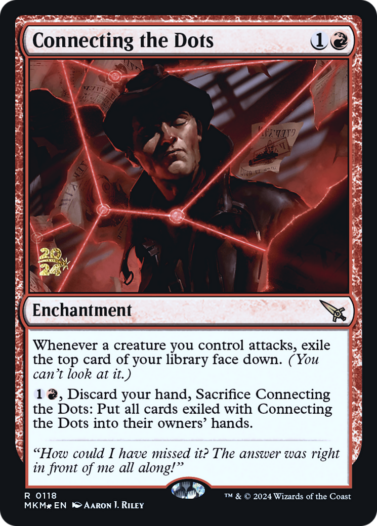 Connecting the Dots [Murders at Karlov Manor Prerelease Promos] | Shuffle n Cut Hobbies & Games