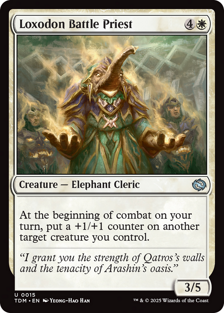 Loxodon Battle Priest [Tarkir: Dragonstorm] | Shuffle n Cut Hobbies & Games