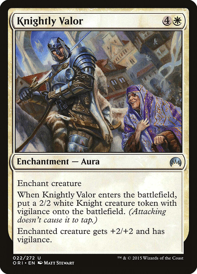 Knightly Valor [Magic Origins] | Shuffle n Cut Hobbies & Games