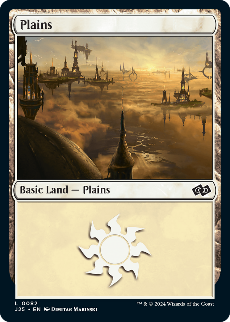 Plains (82) [Foundations Jumpstart] | Shuffle n Cut Hobbies & Games