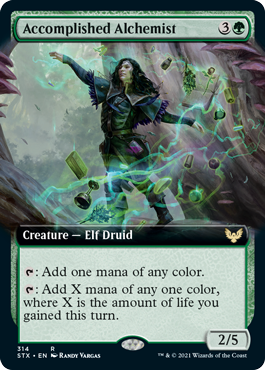 Accomplished Alchemist (Extended Art) [Strixhaven: School of Mages] | Shuffle n Cut Hobbies & Games