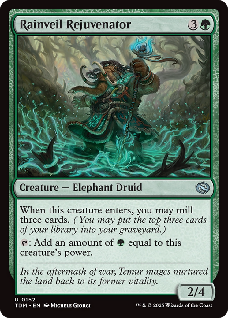 Rainveil Rejuvenator [Tarkir: Dragonstorm] | Shuffle n Cut Hobbies & Games