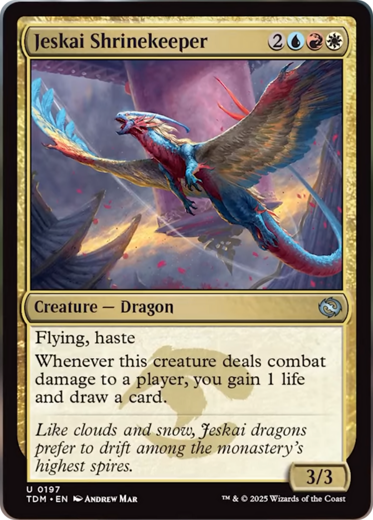 Jeskai Shrinekeeper [Tarkir: Dragonstorm] | Shuffle n Cut Hobbies & Games