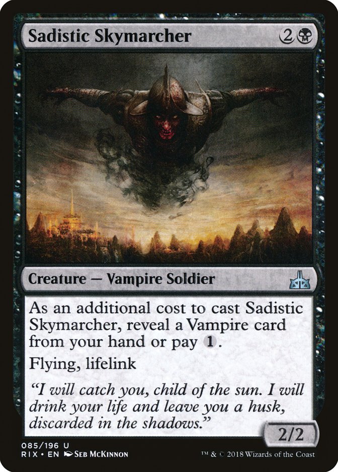 Sadistic Skymarcher [Rivals of Ixalan] | Shuffle n Cut Hobbies & Games