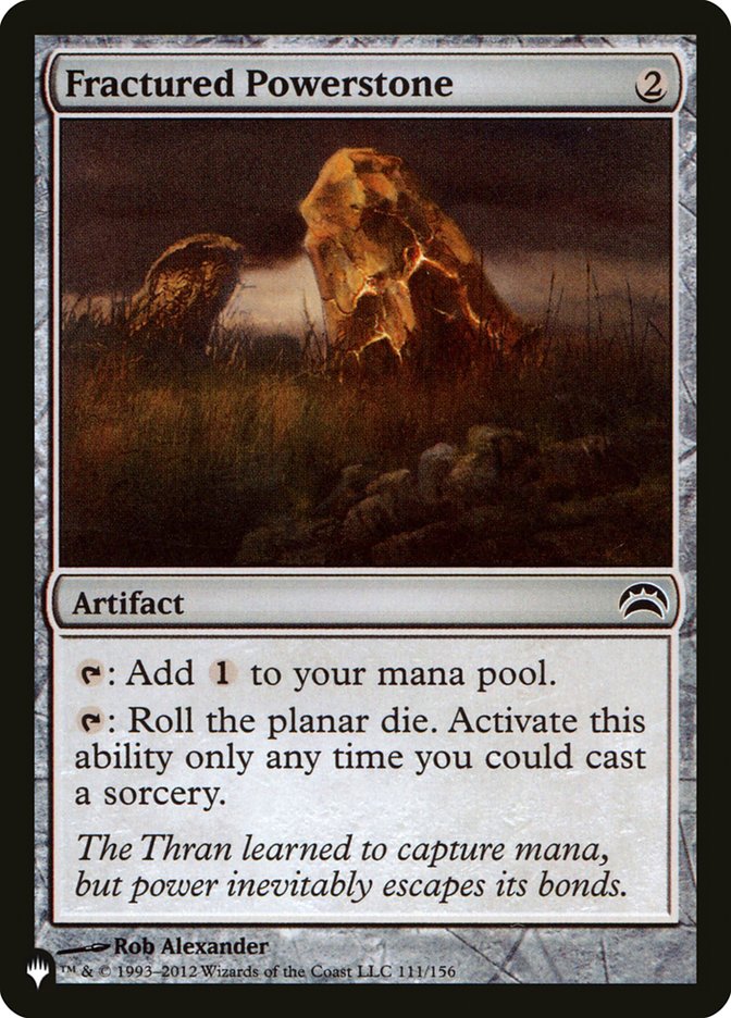 Fractured Powerstone [The List] | Shuffle n Cut Hobbies & Games