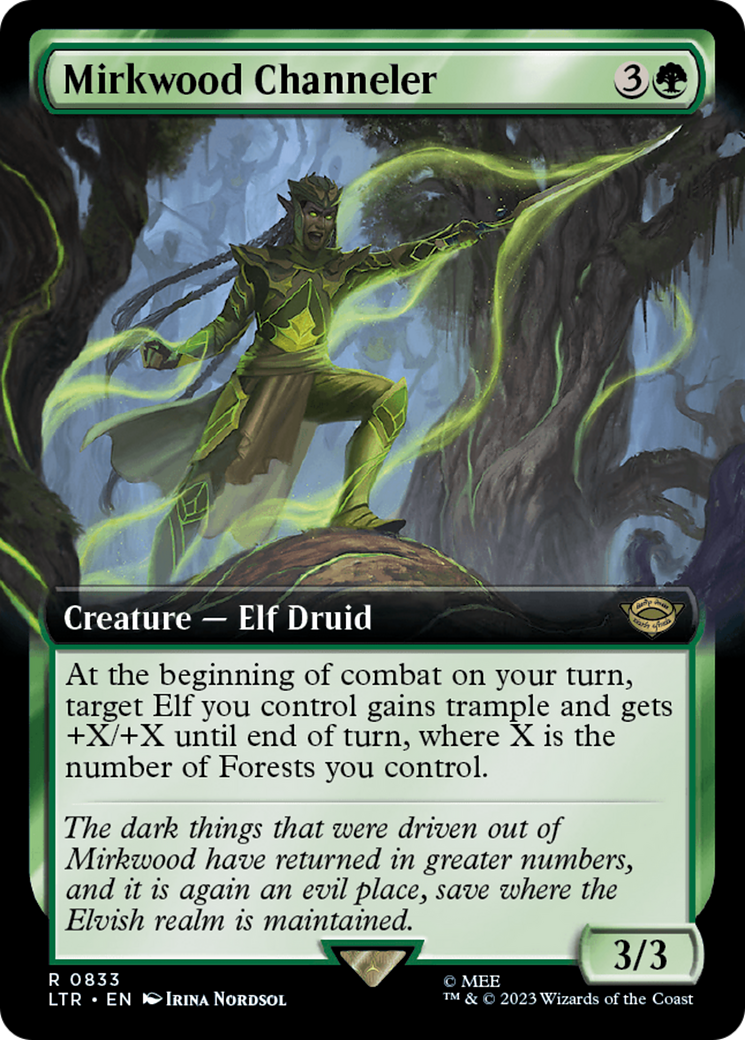 Mirkwood Channeler (Extended Art) [The Lord of the Rings: Tales of Middle-Earth] | Shuffle n Cut Hobbies & Games