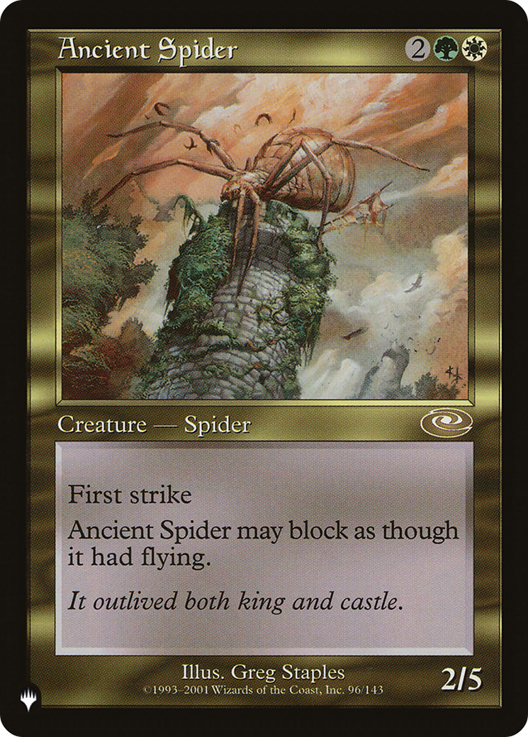 Ancient Spider [The List] | Shuffle n Cut Hobbies & Games