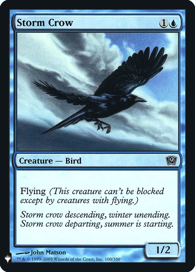 Storm Crow [Mystery Booster] | Shuffle n Cut Hobbies & Games