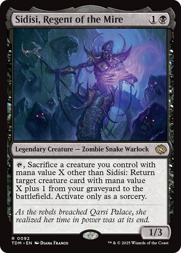 Sidisi, Regent of the Mire [Tarkir: Dragonstorm] | Shuffle n Cut Hobbies & Games