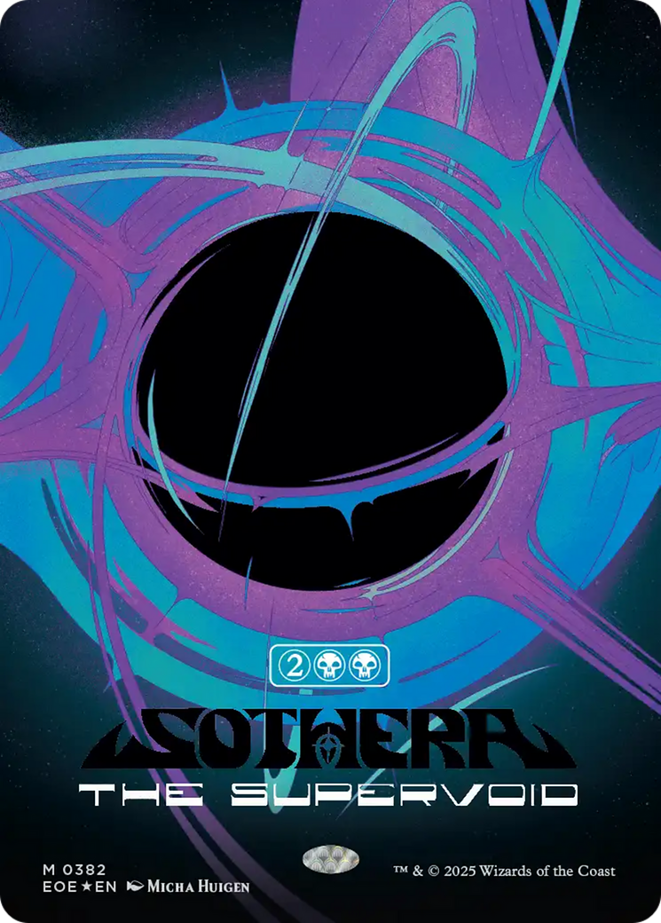 Sothera, the Supervoid (Singularity Foil) [Edge of Eternities] | Shuffle n Cut Hobbies & Games