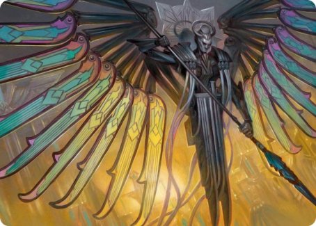 Paragon of Modernity Art Card [Streets of New Capenna Art Series] | Shuffle n Cut Hobbies & Games
