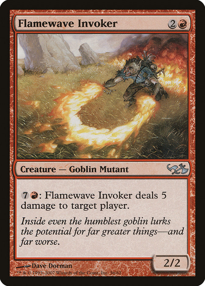 Flamewave Invoker [Duel Decks: Elves vs. Goblins] | Shuffle n Cut Hobbies & Games