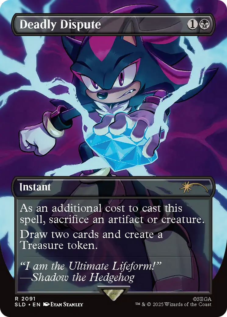 Deadly Dispute (2091) (Rainbow Foil) [Secret Lair Drop Series] | Shuffle n Cut Hobbies & Games