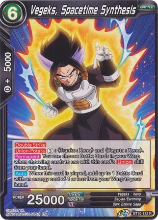 Vegeks, Spacetime Synthesis (BT10-132) [Rise of the Unison Warrior 2nd Edition] | Shuffle n Cut Hobbies & Games