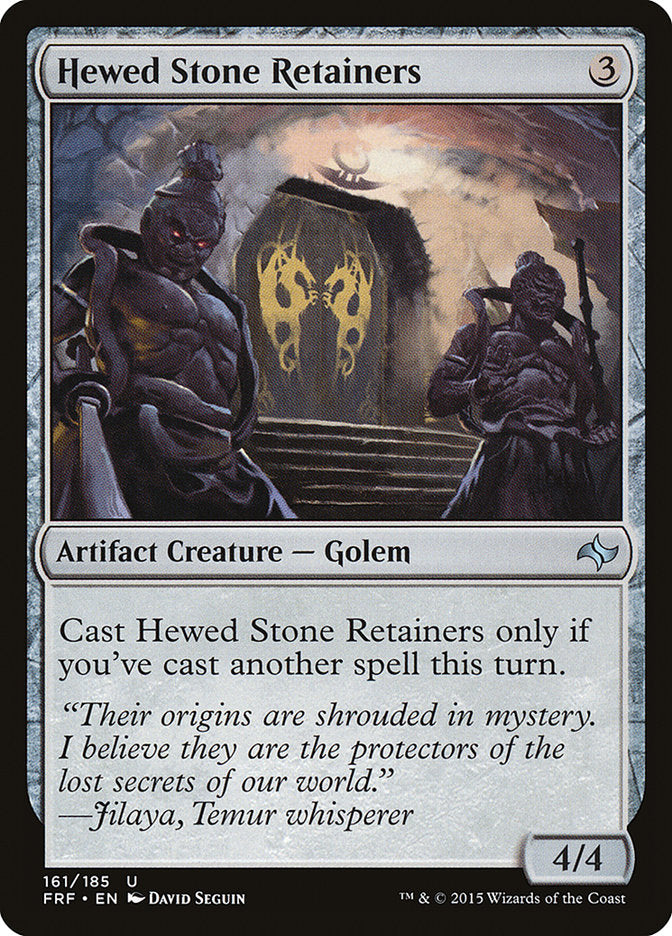 Hewed Stone Retainers [Fate Reforged] | Shuffle n Cut Hobbies & Games