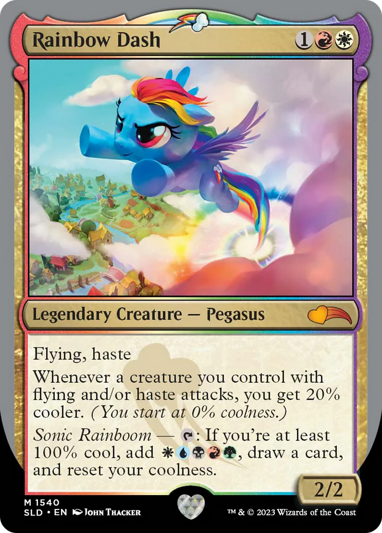 Rainbow Dash [Secret Lair Drop Series] | Shuffle n Cut Hobbies & Games