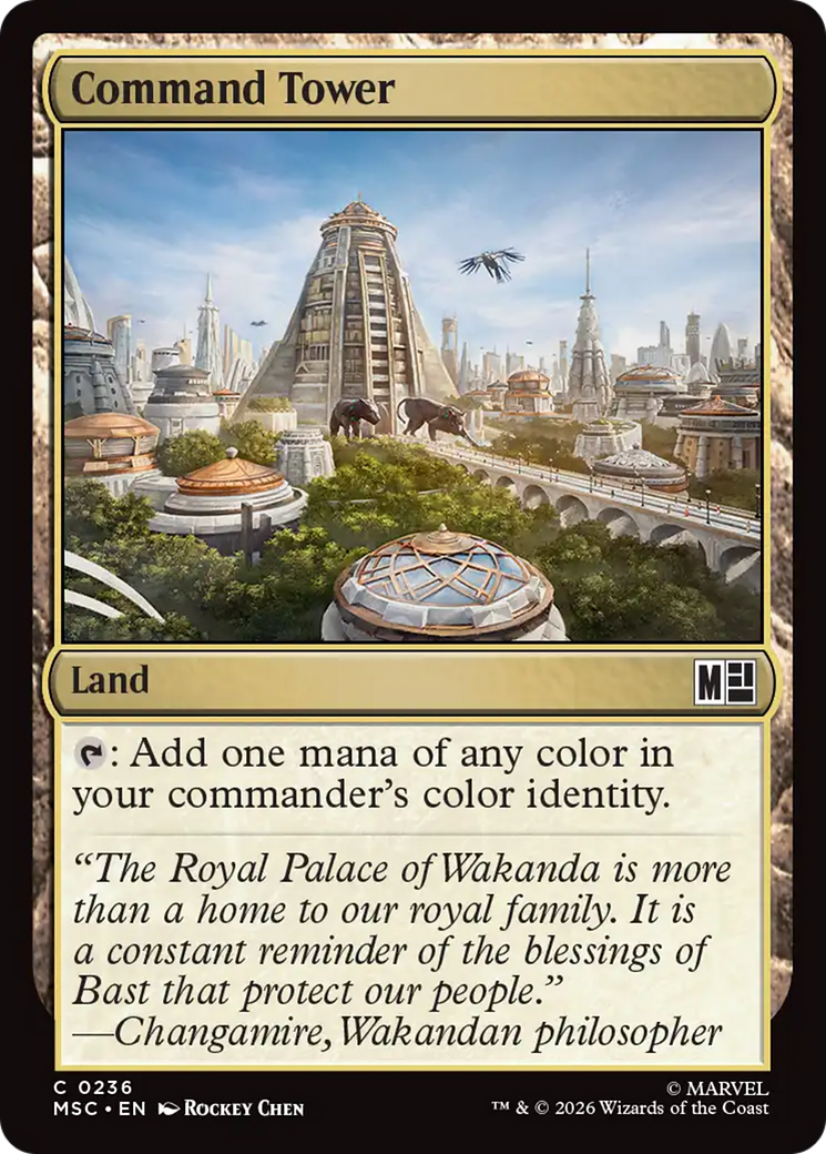 Command Tower (0236) [Marvel Super Heroes Commander] | Shuffle n Cut Hobbies & Games