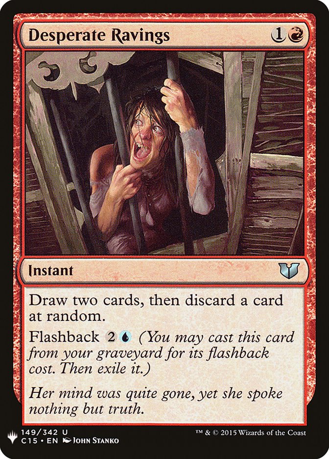 Desperate Ravings [Mystery Booster] | Shuffle n Cut Hobbies & Games