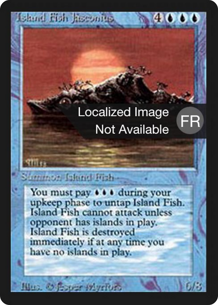 Island Fish Jasconius [Foreign Black Border] | Shuffle n Cut Hobbies & Games