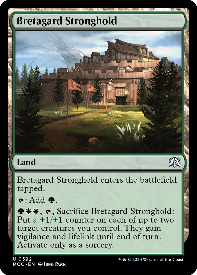 Bretagard Stronghold [March of the Machine Commander] | Shuffle n Cut Hobbies & Games