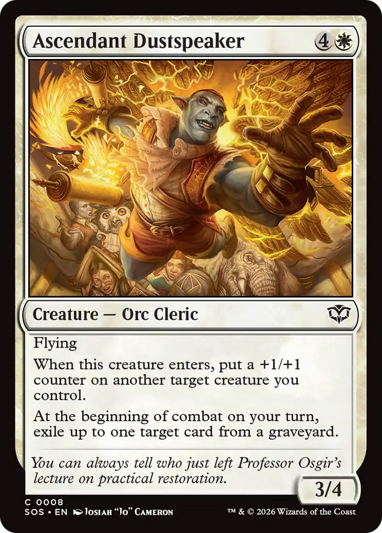 Ascendant Dustspeaker [Secrets of Strixhaven] | Shuffle n Cut Hobbies & Games