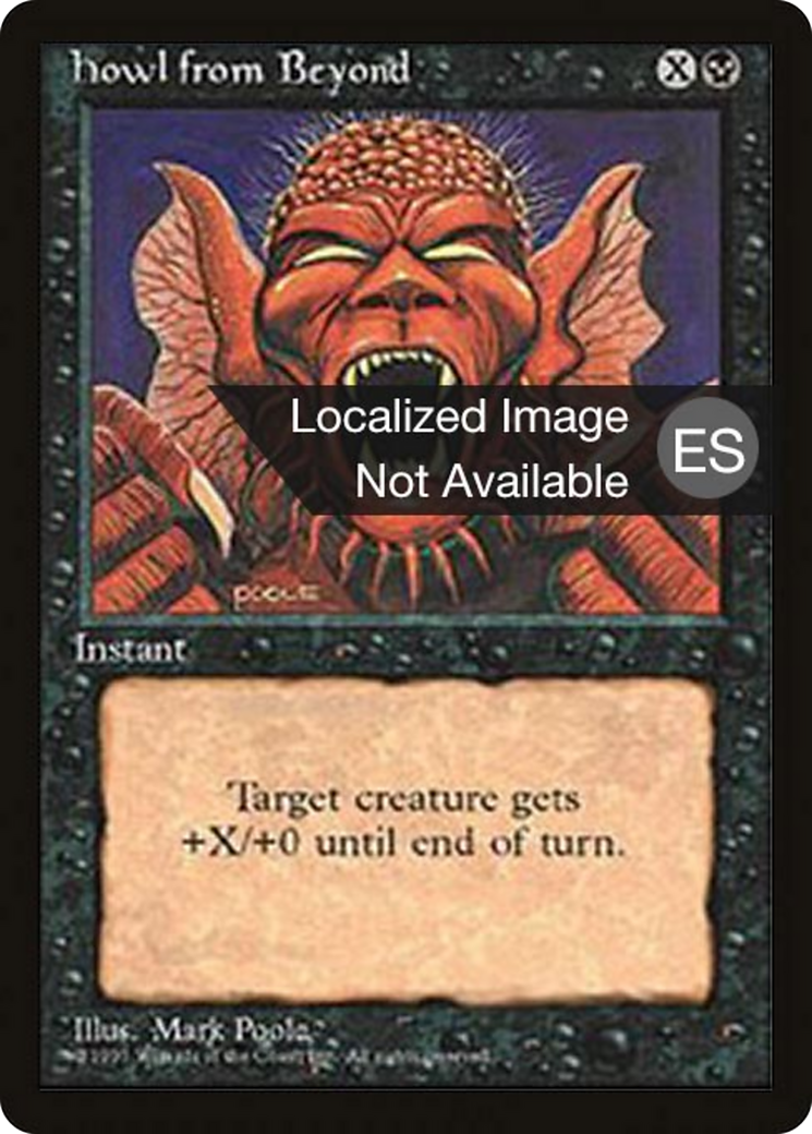 Howl from Beyond [Fourth Edition Foreign Black Border] | Shuffle n Cut Hobbies & Games