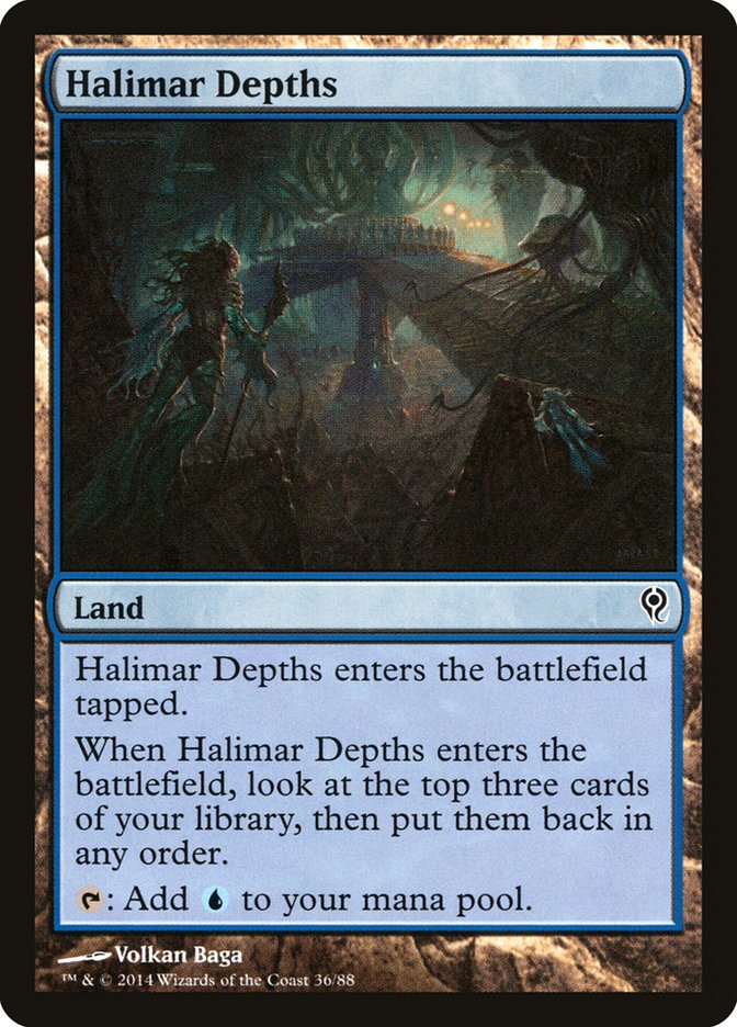 Halimar Depths [Duel Decks: Jace vs. Vraska] | Shuffle n Cut Hobbies & Games
