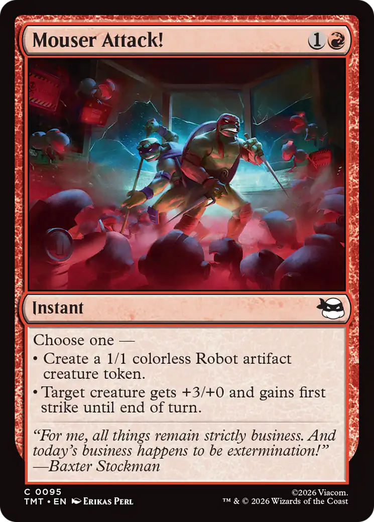 Mouser Attack! [Teenage Mutant Ninja Turtles] | Shuffle n Cut Hobbies & Games