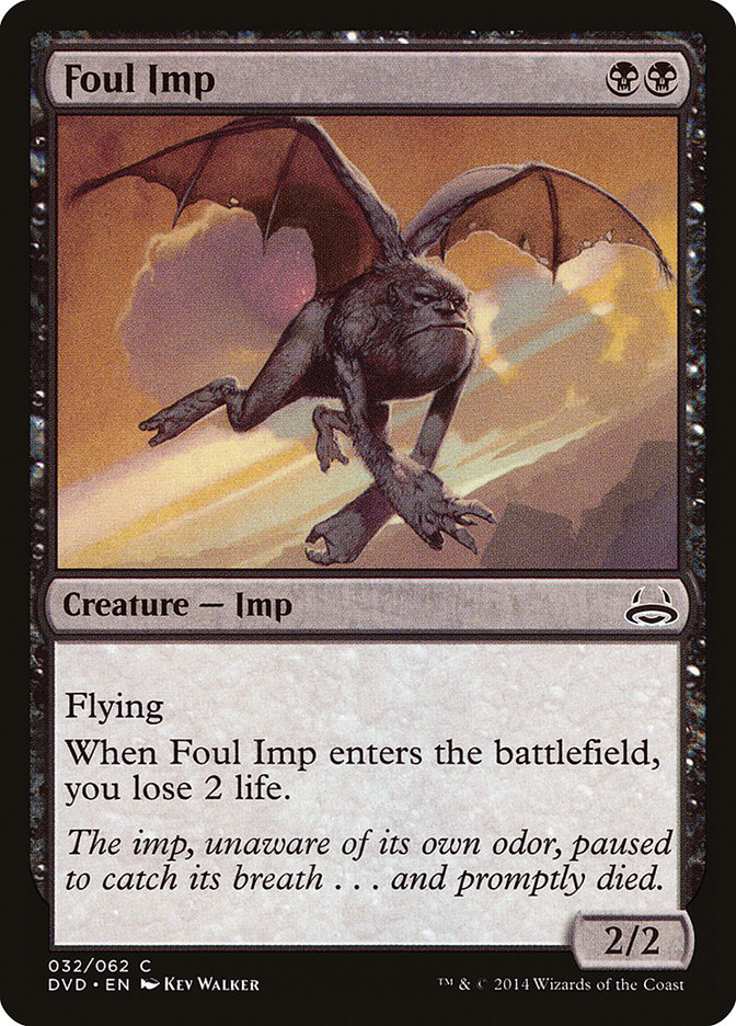 Foul Imp (Divine vs. Demonic) [Duel Decks Anthology] | Shuffle n Cut Hobbies & Games