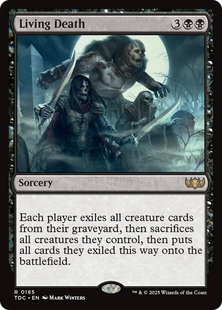 Living Death [Tarkir: Dragonstorm Commander] | Shuffle n Cut Hobbies & Games