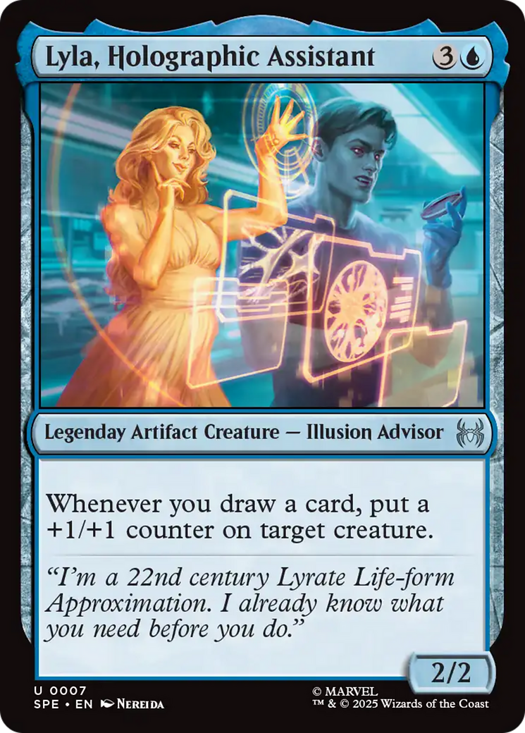 Lyla, Holographic Assistant [Marvel's Spider-Man: Eternal-Legal] | Shuffle n Cut Hobbies & Games