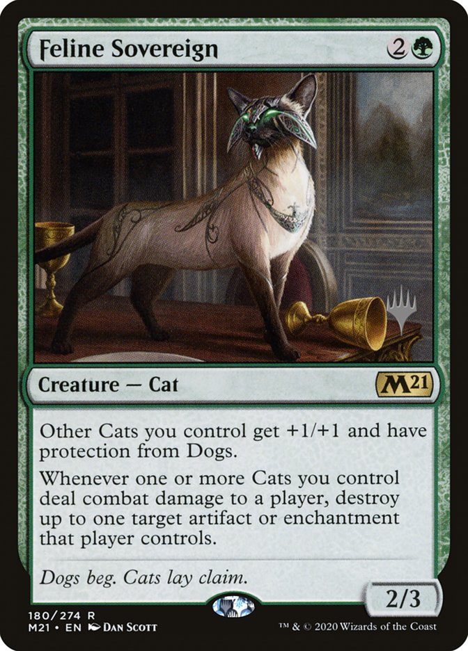 Feline Sovereign (Promo Pack) [Core Set 2021 Promos] | Shuffle n Cut Hobbies & Games
