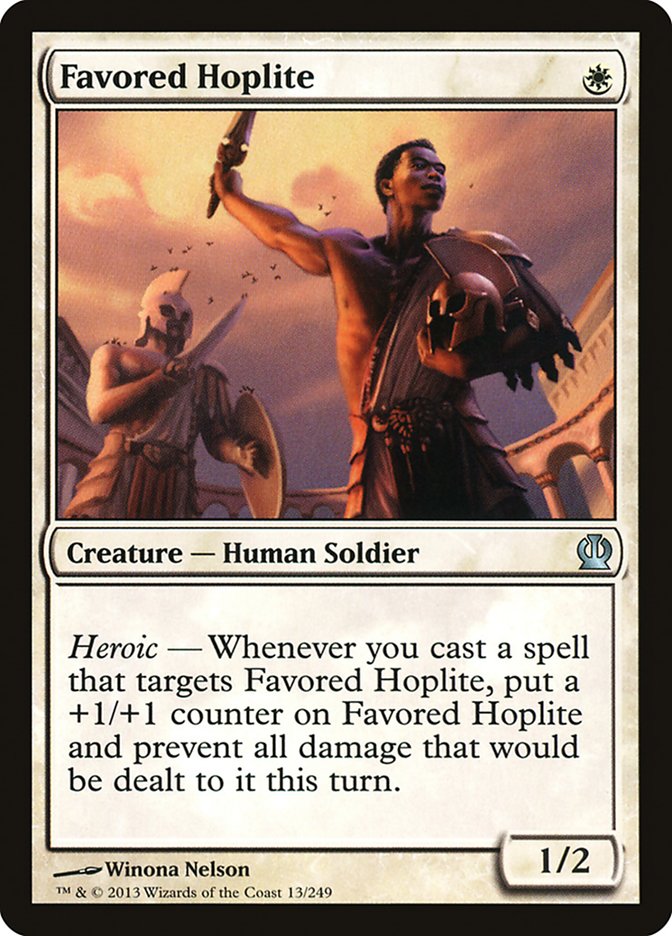 Favored Hoplite [Theros] | Shuffle n Cut Hobbies & Games