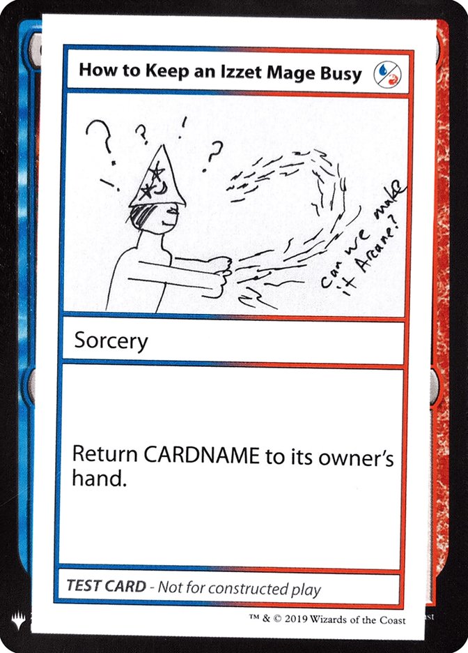 How to Keep an Izzet Mage Busy [Mystery Booster Playtest Cards] | Shuffle n Cut Hobbies & Games