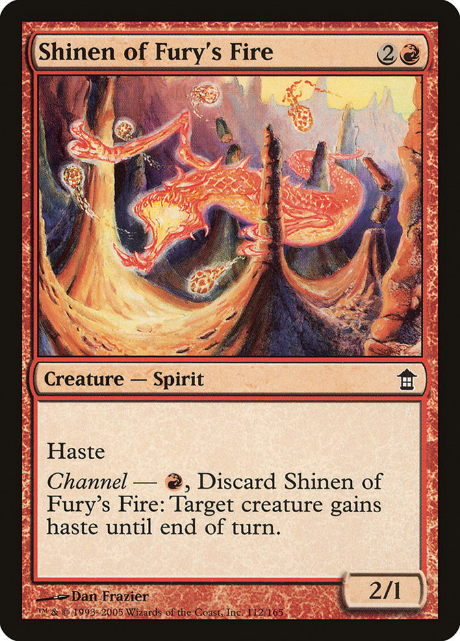 Shinen of Fury's Fire [Saviors of Kamigawa] | Shuffle n Cut Hobbies & Games