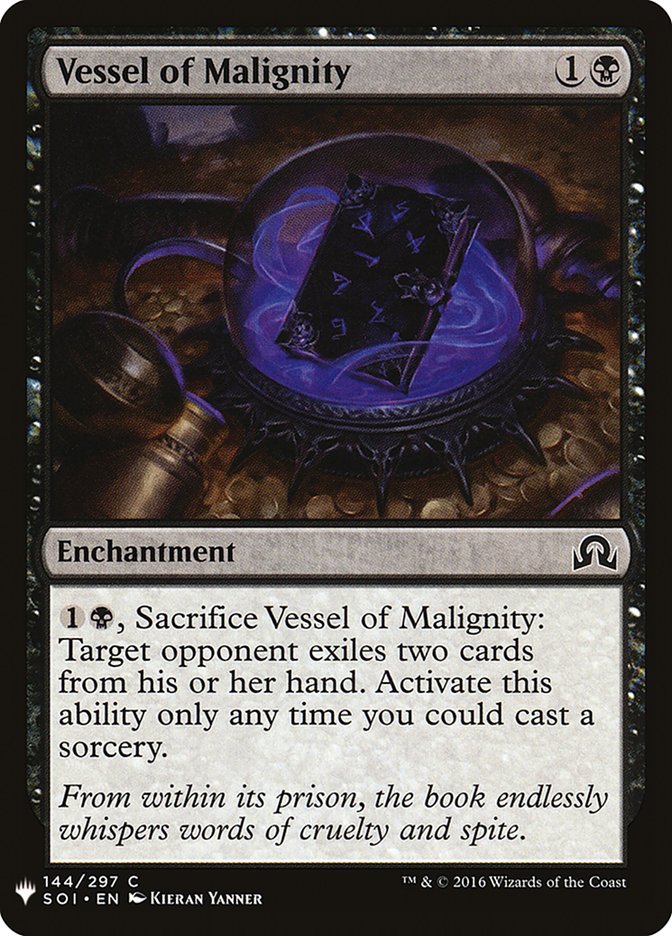 Vessel of Malignity [Mystery Booster] | Shuffle n Cut Hobbies & Games