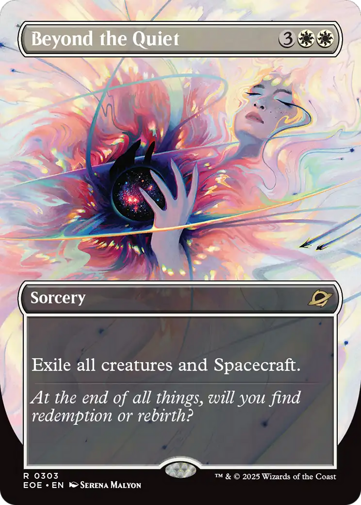Beyond the Quiet (Borderless) [Edge of Eternities] | Shuffle n Cut Hobbies & Games