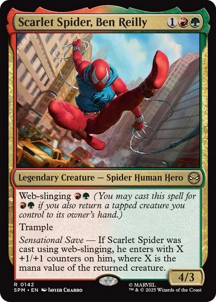 Scarlet Spider, Ben Reilly [Marvel's Spider-Man] | Shuffle n Cut Hobbies & Games