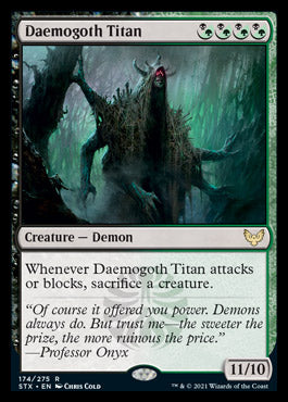 Daemogoth Titan [Strixhaven: School of Mages] | Shuffle n Cut Hobbies & Games