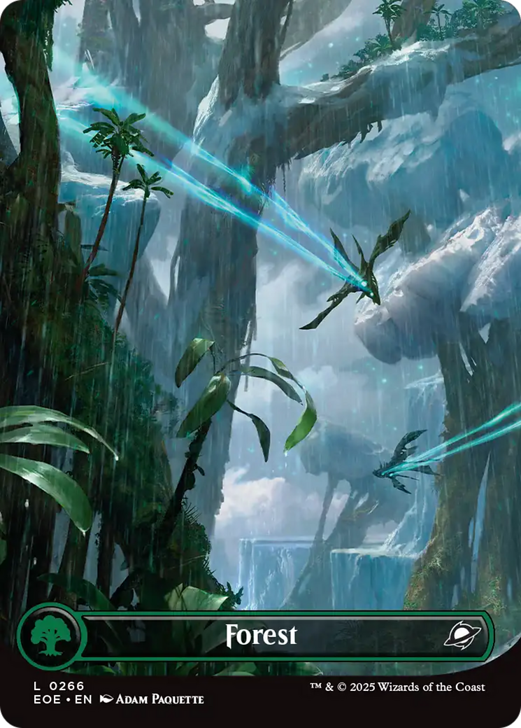 Forest (0266) (Borderless) [Edge of Eternities] | Shuffle n Cut Hobbies & Games