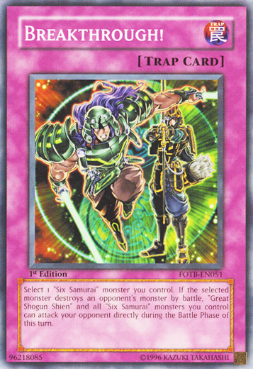 Breakthrough! [FOTB-EN051] Common | Shuffle n Cut Hobbies & Games