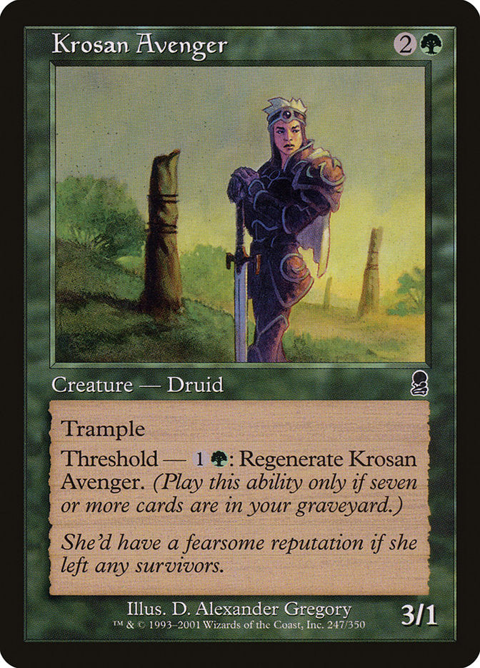 Krosan Avenger [Odyssey] | Shuffle n Cut Hobbies & Games