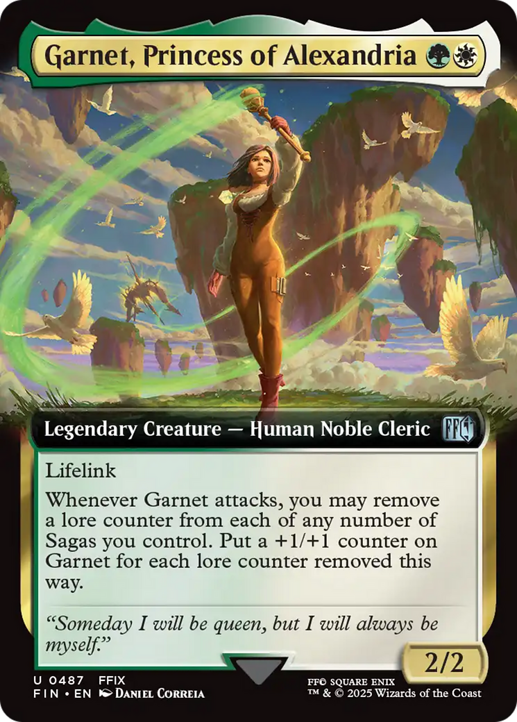 Garnet, Princess of Alexandria (Extended Art) [FINAL FANTASY] | Shuffle n Cut Hobbies & Games