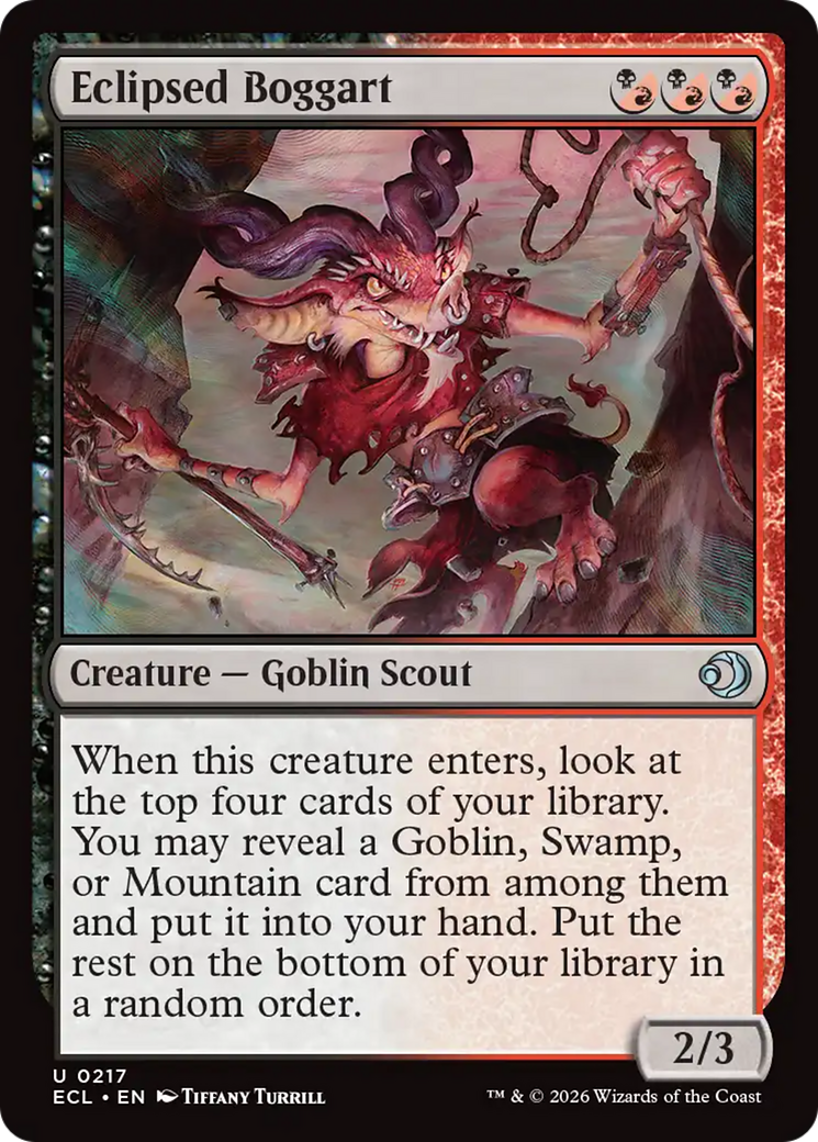 Eclipsed Boggart [Lorwyn Eclipsed] | Shuffle n Cut Hobbies & Games